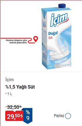 Et ve süt ürünlerine büyük indirim! BİM, 18-24 Eylül tarihleri arsında geçerli olacak indirimli fiyat ürün listesini yayınladı 23